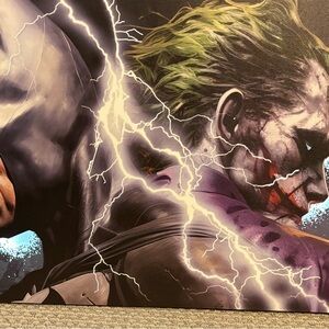 DC Comics Batman and joker light up canvas